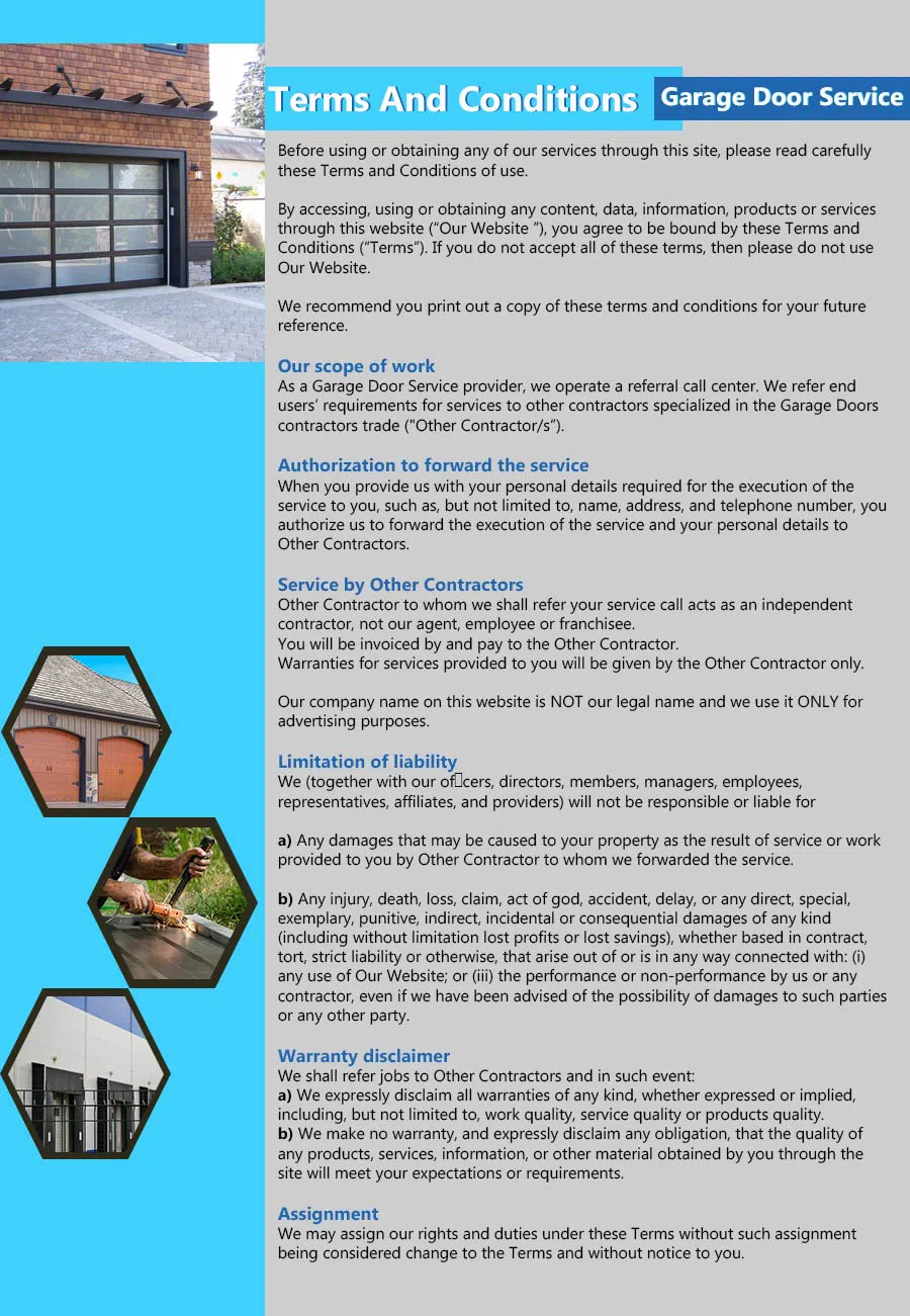 Capitol Garage Doors Houston, TX 713-470-6696 - terms4